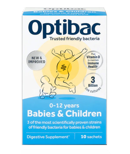 OptiBac For Babies &amp; Children 10 Sachets