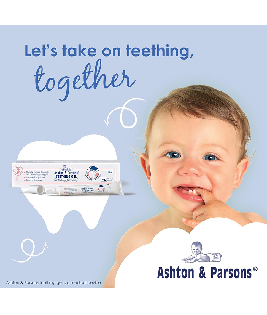 Ashton &amp; Parsons Teething Gel for 3 Months+ Infants, 10ml – Image 2