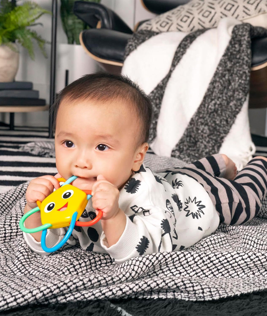 Baby Einstein Ocean Explorers Soothing Star Teether & Rattle Toy Age 0+ Months – Image 2