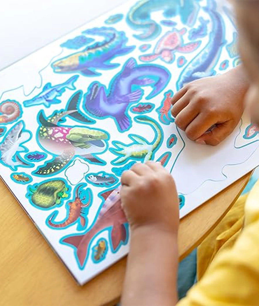 Melissa &amp; Doug Prehistoric Reusable Sticker Pad – Image 2
