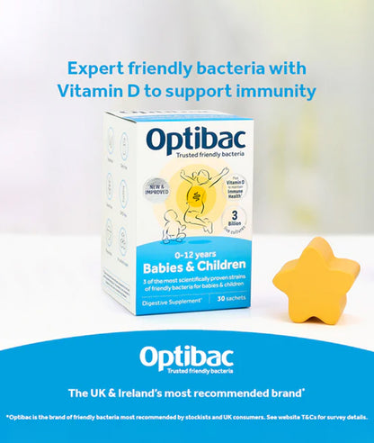 OptiBac For Babies &amp; Children 10 Sachets – Image 2