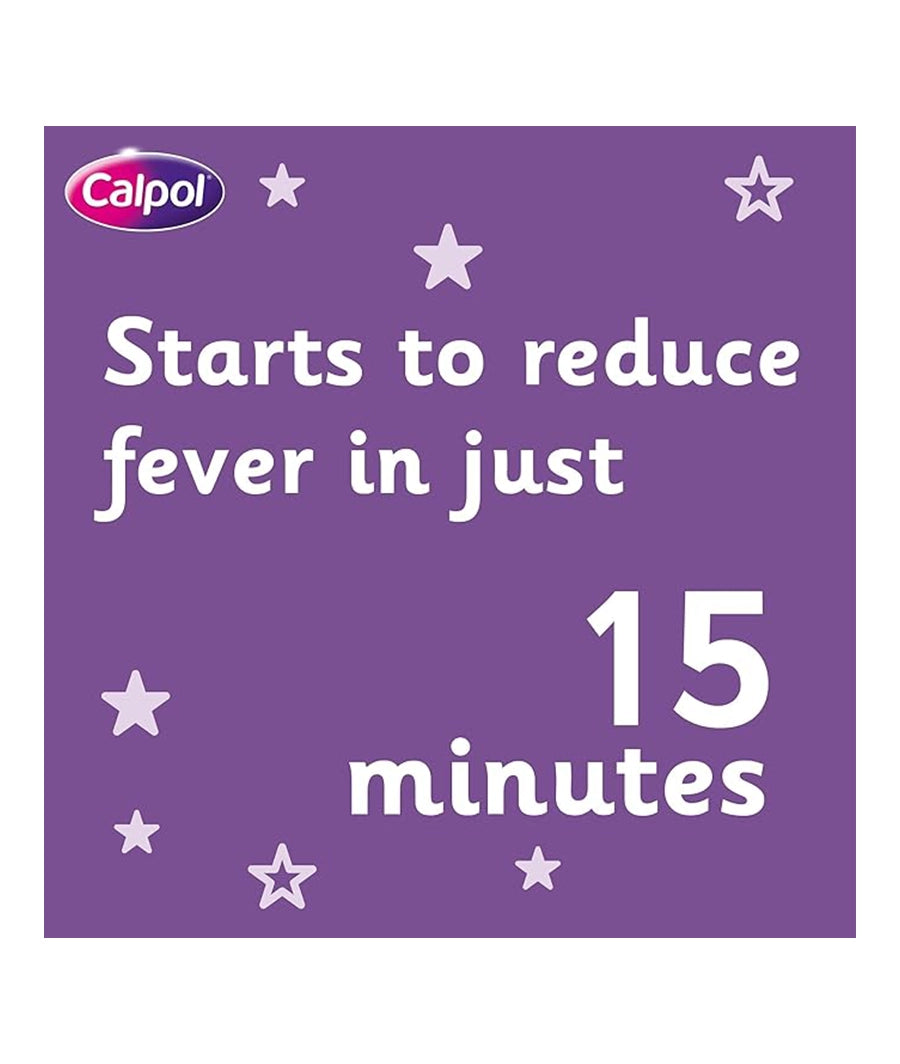 Calpol Sugar Free Infant Suspension Medication, Strawberry Flavour, 100 ML – Image 3