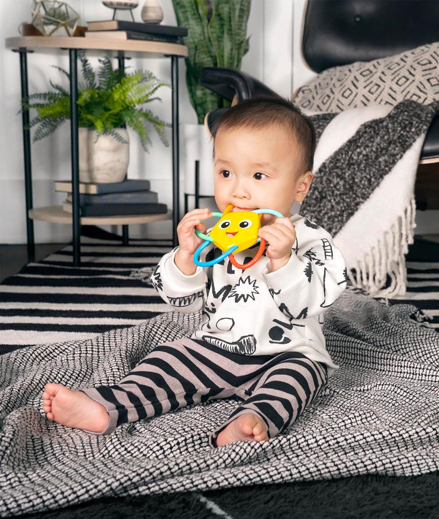 Baby Einstein Ocean Explorers Soothing Star Teether & Rattle Toy Age 0+ Months – Image 3