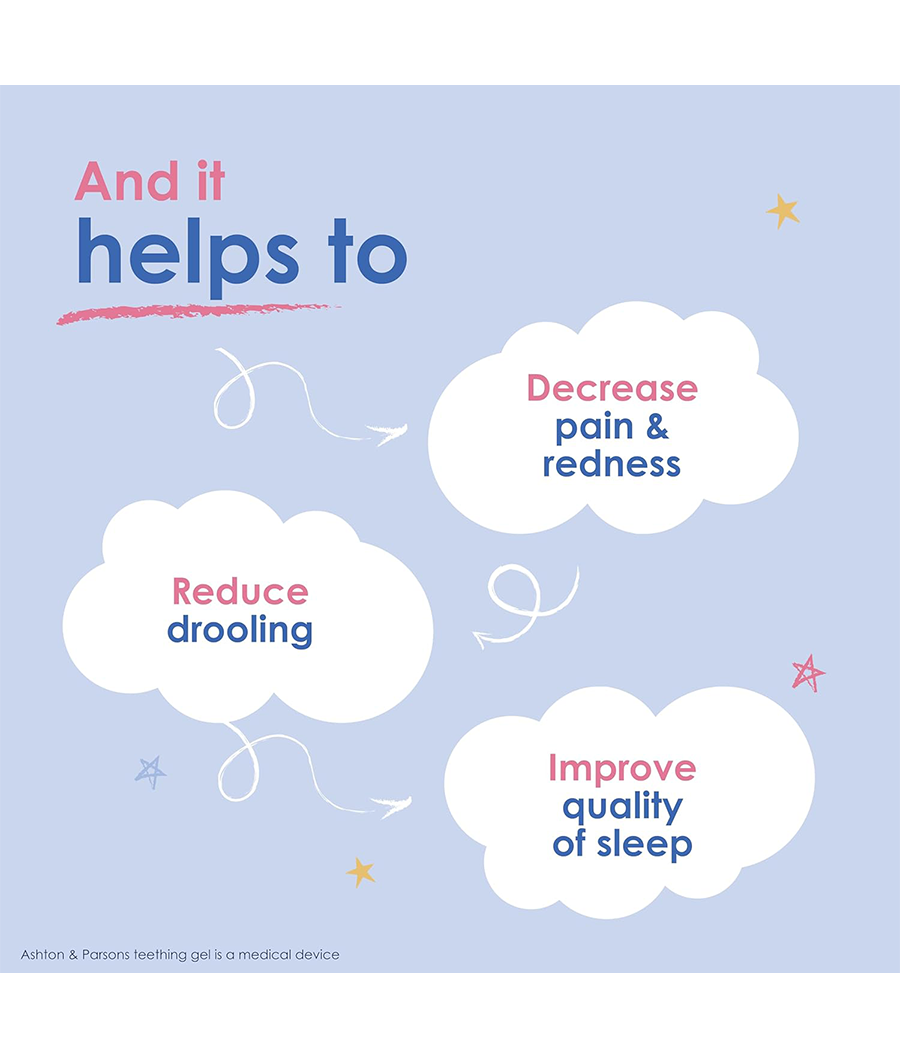 Ashton &amp; Parsons Teething Gel for 3 Months+ Infants, 10ml – Image 3