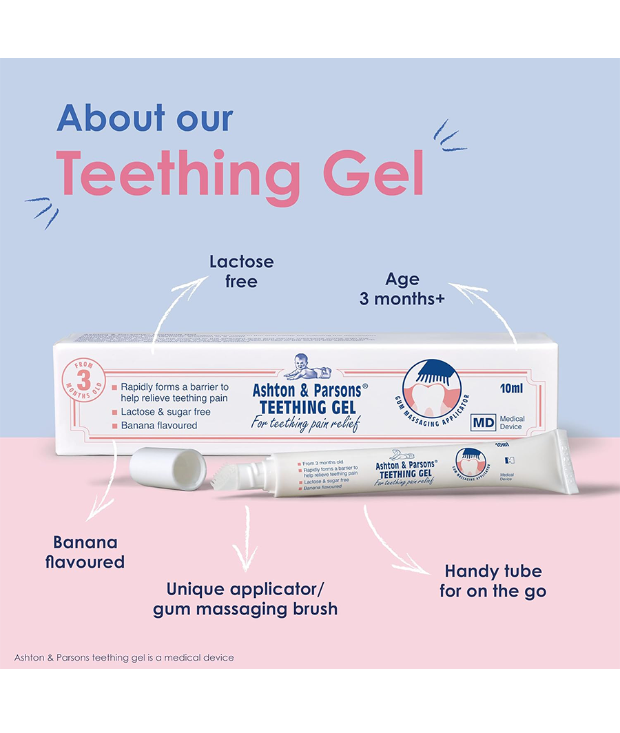 Ashton &amp; Parsons Teething Gel for 3 Months+ Infants, 10ml – Image 5