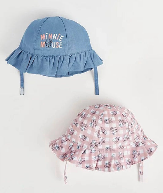 Disney Minnie Mouse Hats 2 Pack