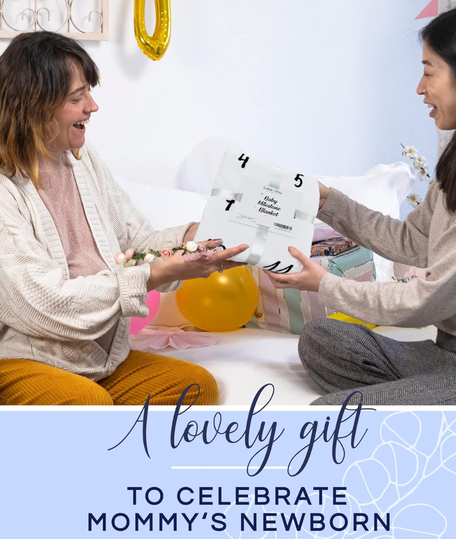 Baby Milestone Blanket 60"x40 – Image 3
