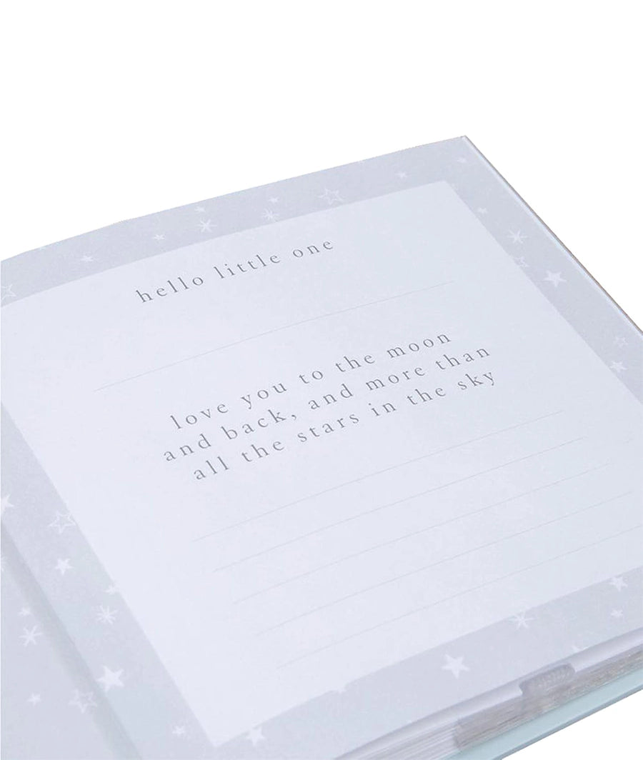 Photo Album with Silver Teddy Attachment - Beautiful Baby Boy – Image 2