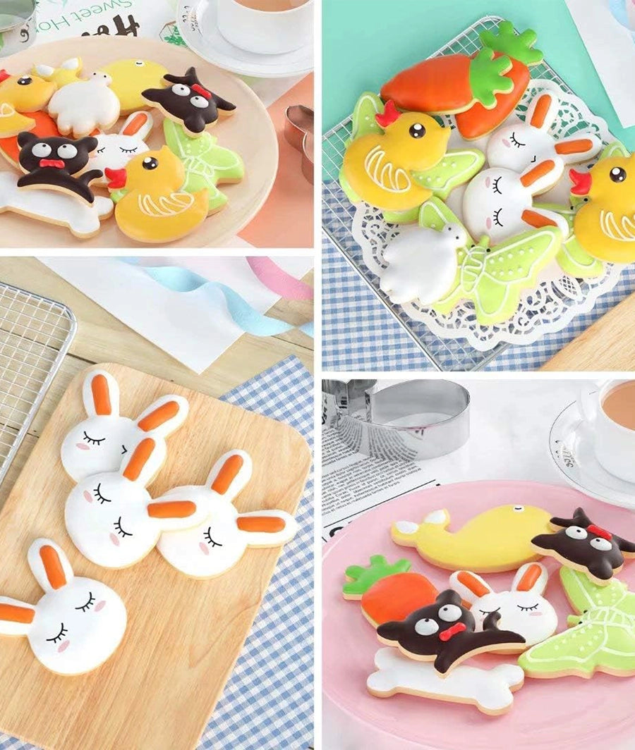 Cookie Cutters - 30 pcs Cartoon Biscuit Cutter – Image 4