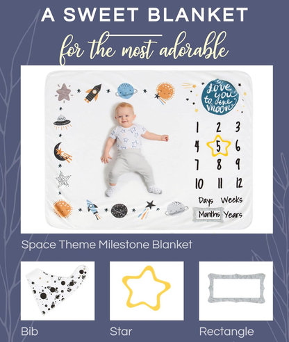 Baby Milestone Blanket 60"x40 – Image 4