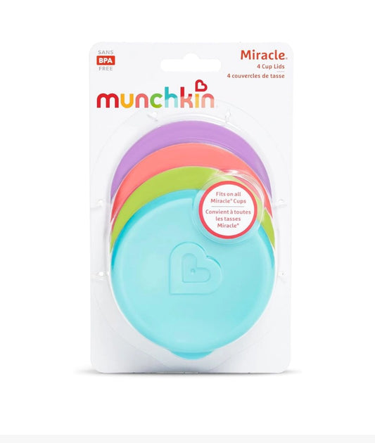 Munchkin Miracle Cup Lids 4 Pack