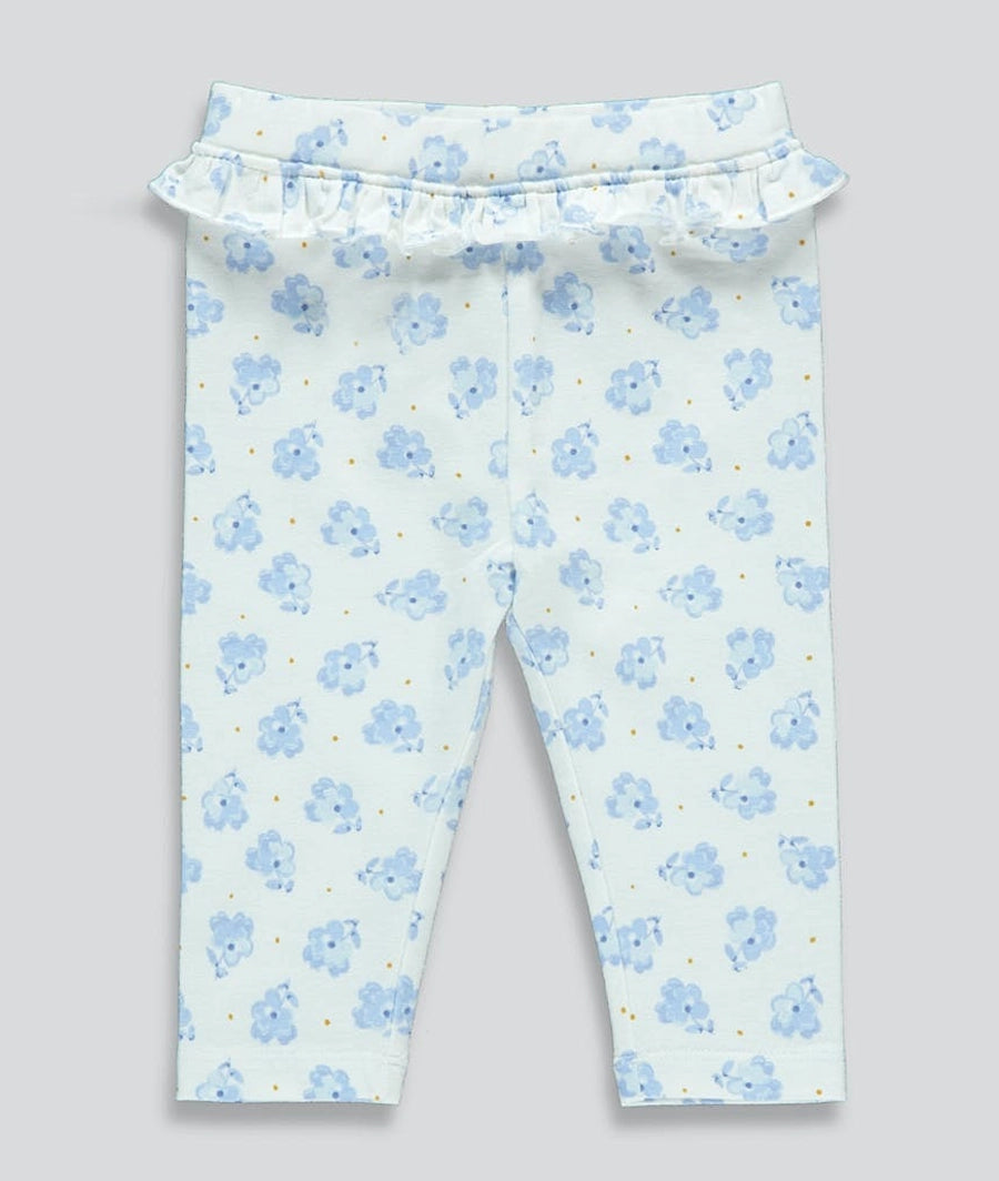 Girls Floral Leggings