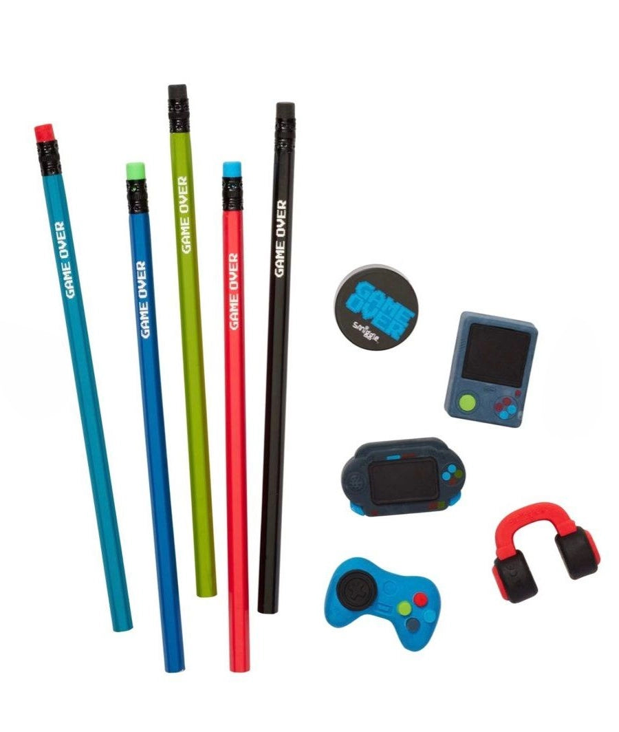 Pencils & Erasers Set – Image 2