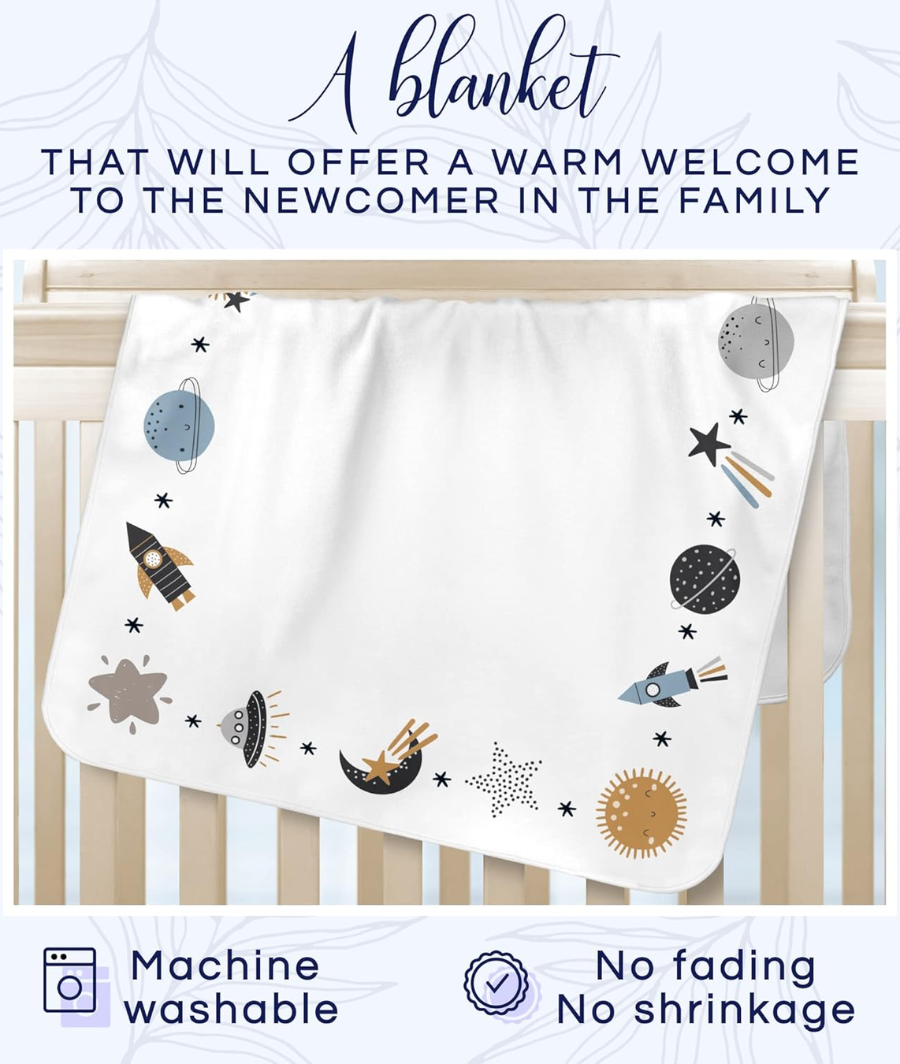 Baby Milestone Blanket 60"x40 – Image 7
