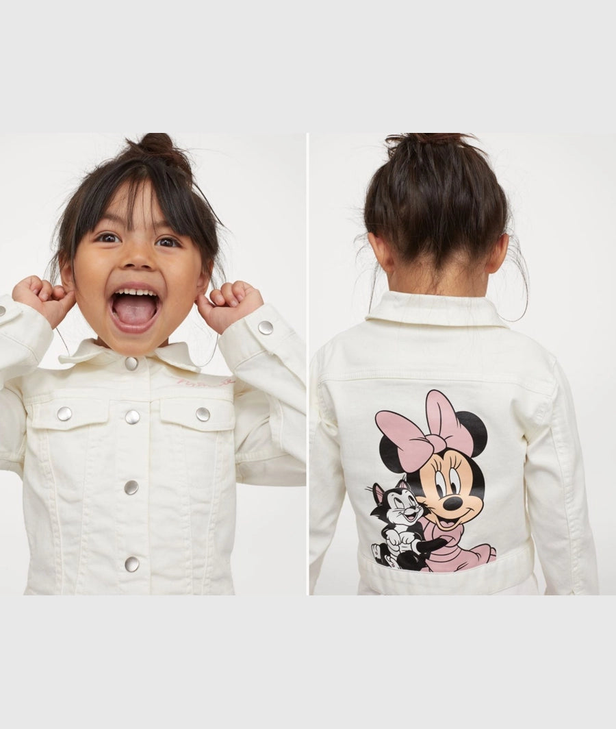 Printed twill jacket