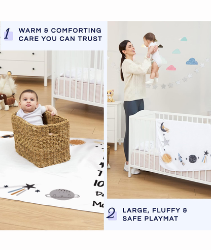 Baby Milestone Blanket 60"x40 – Image 2