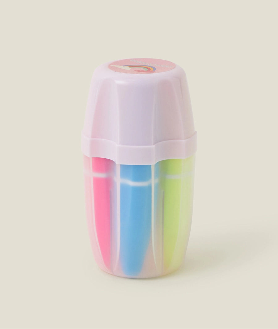 5-Pack Girls Pot of Highlighters