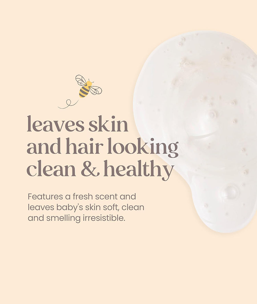 Burt's Bees Baby Shampoo &amp; Wash 12 Ounce/354.8 ml – Image 4