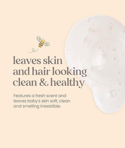 Burt's Bees Baby Shampoo &amp; Wash 12 Ounce/354.8 ml – Image 4