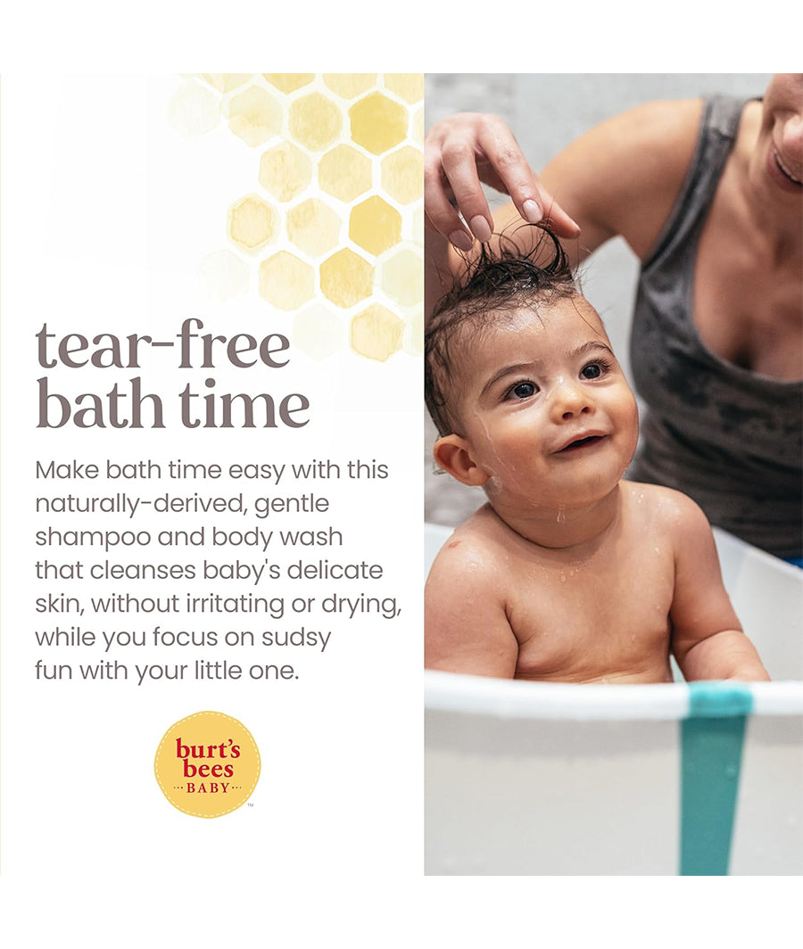 Burt's Bees Baby Shampoo &amp; Wash 12 Ounce/354.8 ml – Image 6