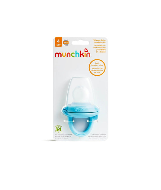 Silicone Baby Food Feeder4+ months -blue