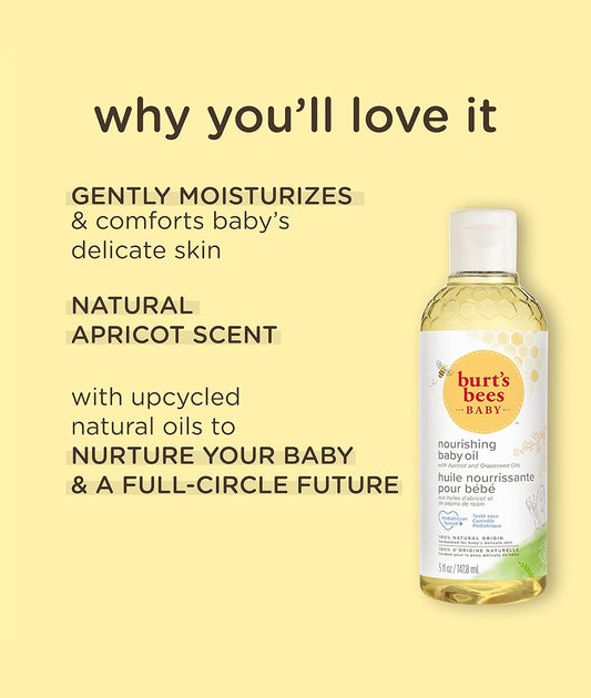 Burt's Bees Baby Oil 147.8 ml – Image 2