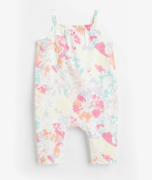 Patterned romper suit