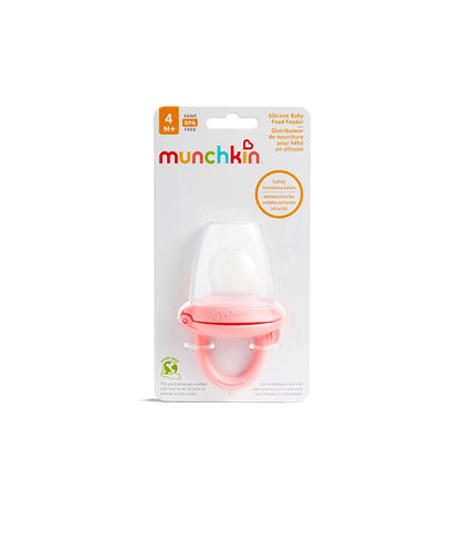 Silicone Baby Food Feeder4+ months -pink