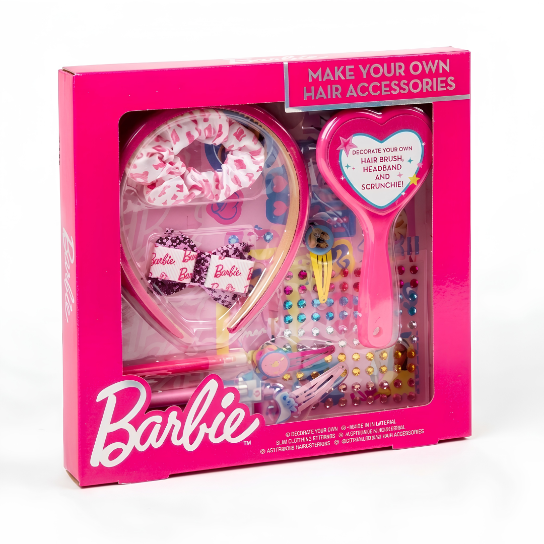 Barbie Make Your Own Hair Accessories Craft Set