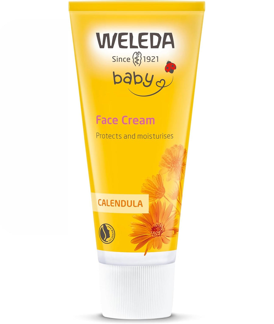 Weleda Baby Face Cream, Calendula Moisturiser 50 ml