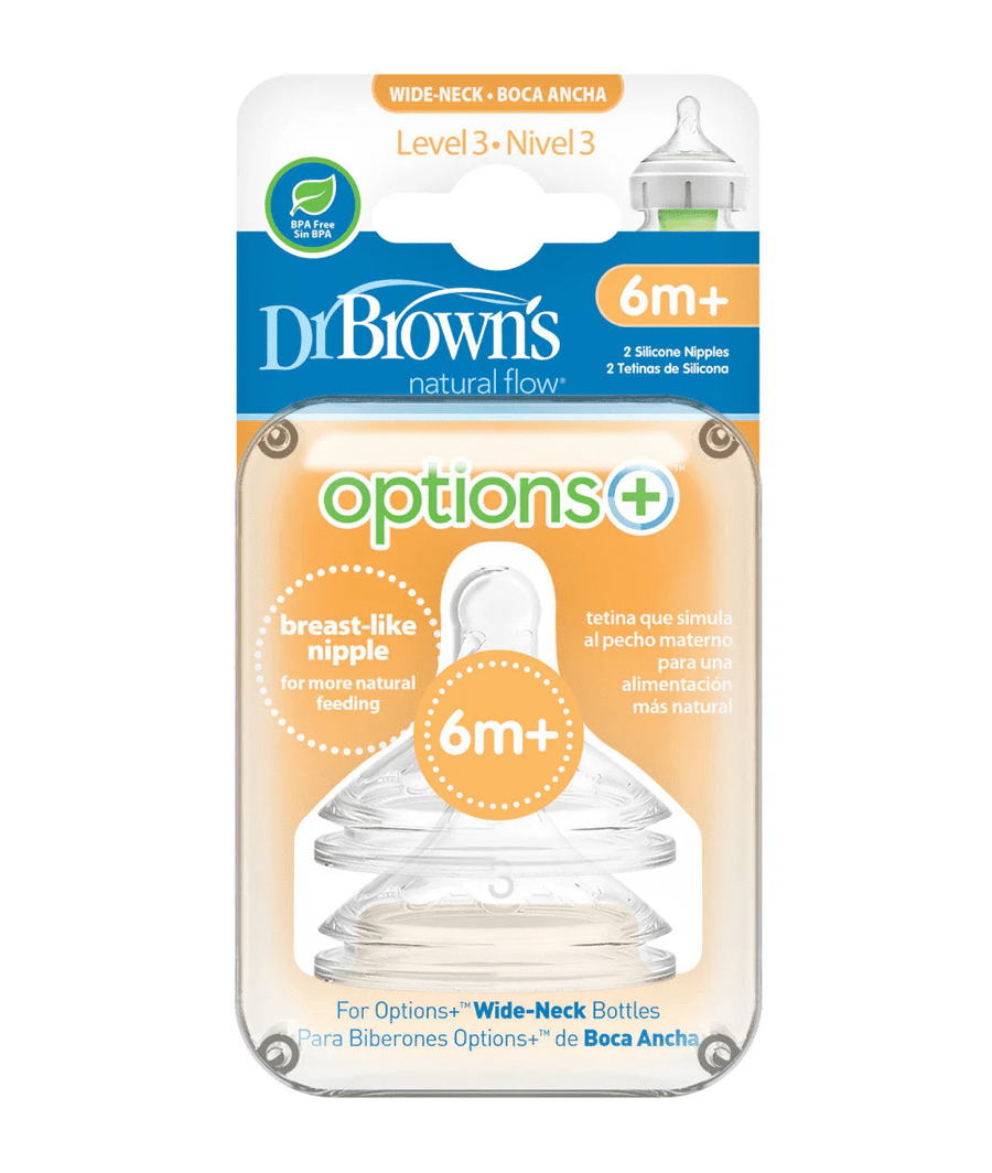 Dr Brown's Options+ Level 3 Teats