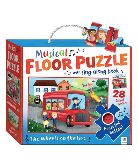 MUSICAL FLOOR PUZZLE - WHEELS ON THE BUS – Image 2