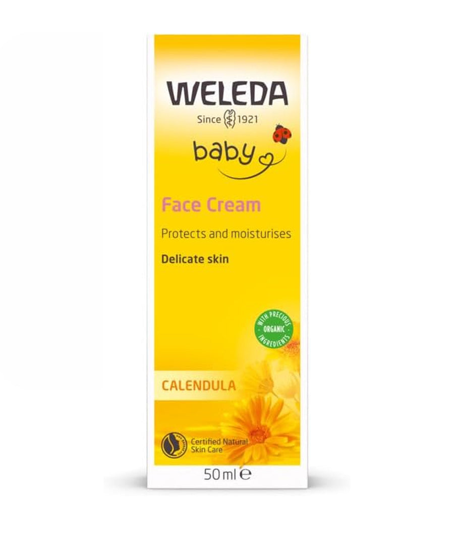 Weleda Baby Face Cream, Calendula Moisturiser 50 ml – Image 2
