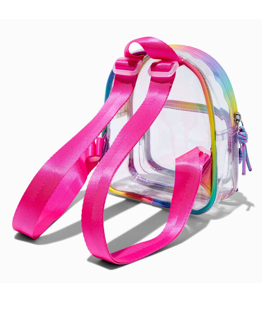 Clear Rainbow Small Backpack – Image 2