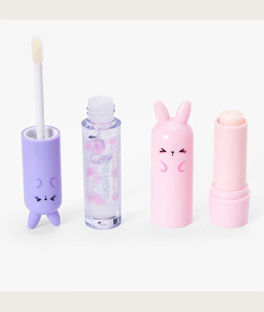Chibi Bunny Lip Gloss Set - 2 Pack – Image 2