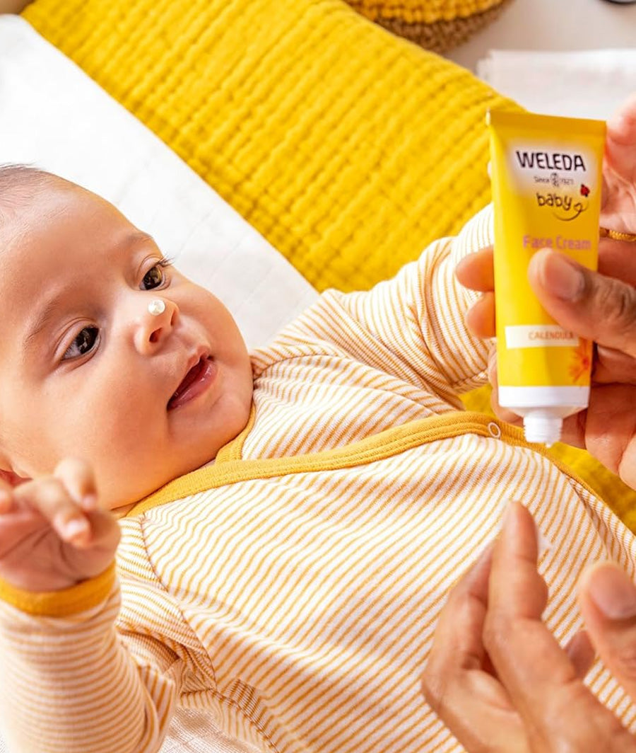 Weleda Baby Face Cream, Calendula Moisturiser 50 ml – Image 3