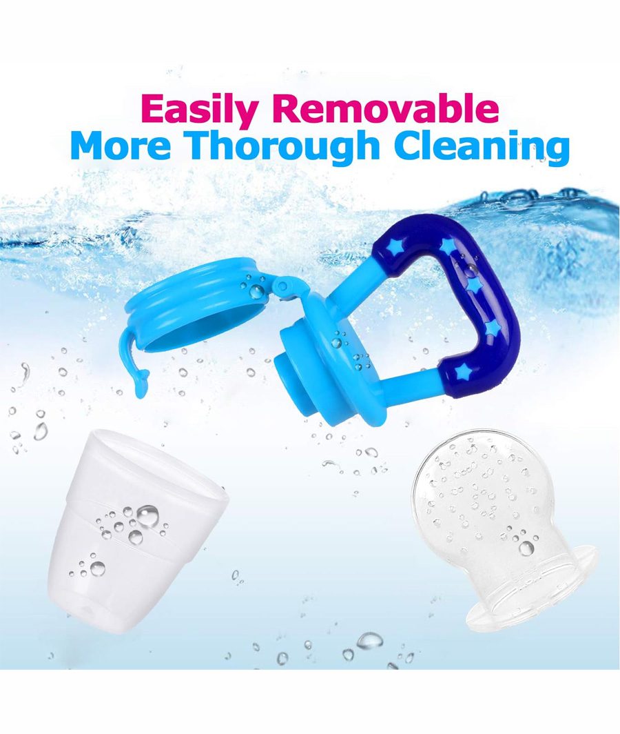 Baby 3 Pcs Food Feeder and Pacifiers – Image 3