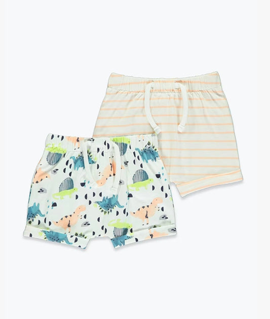 2 Pack Dinosaur Shorts