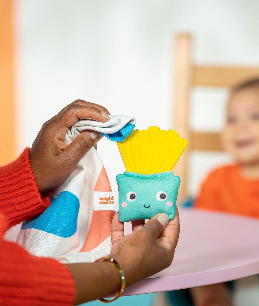 Bright Starts Side of Smiles French Fry Teether Toy 3 month+ – Image 4