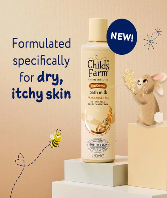 Childs farm OatDerma bath milk 250 ml – Image 2