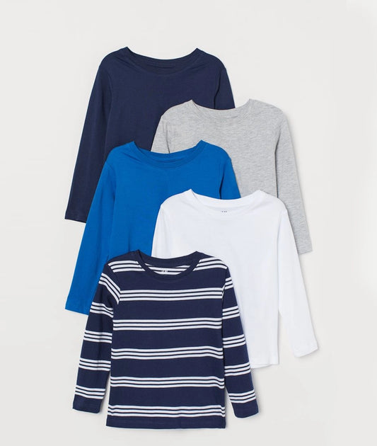 5-pack jersey tops