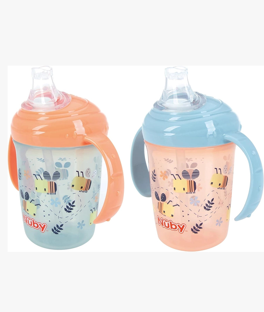 Grip N Sip Baby Cups 2 Pack Bees