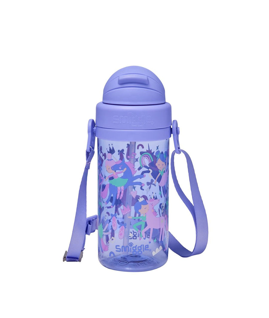 Ready Set Go Teeny Tiny Plastic Drink Bottle With Strap 400ml