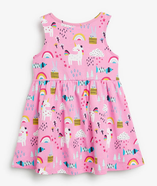 Sleeveless Jersey Dress – Image 2