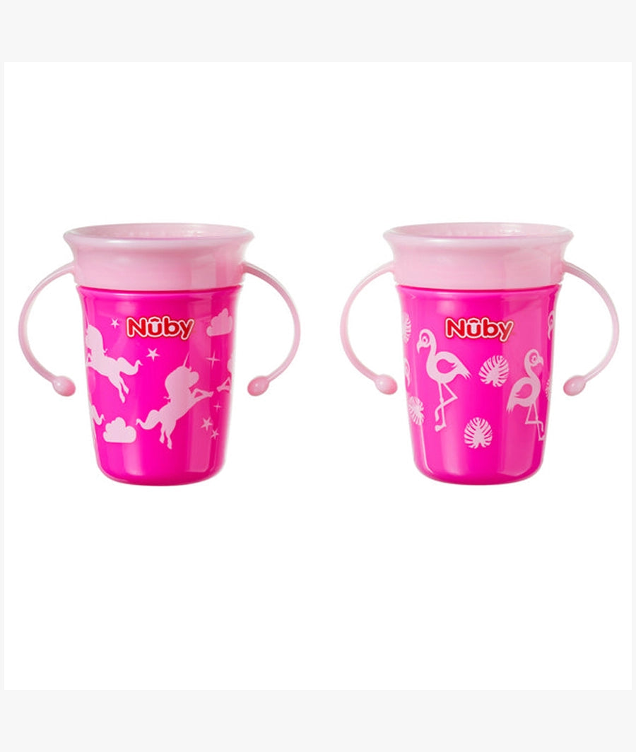 Nuby Wonder Mini 360 Cup 240ml - Twin Pack