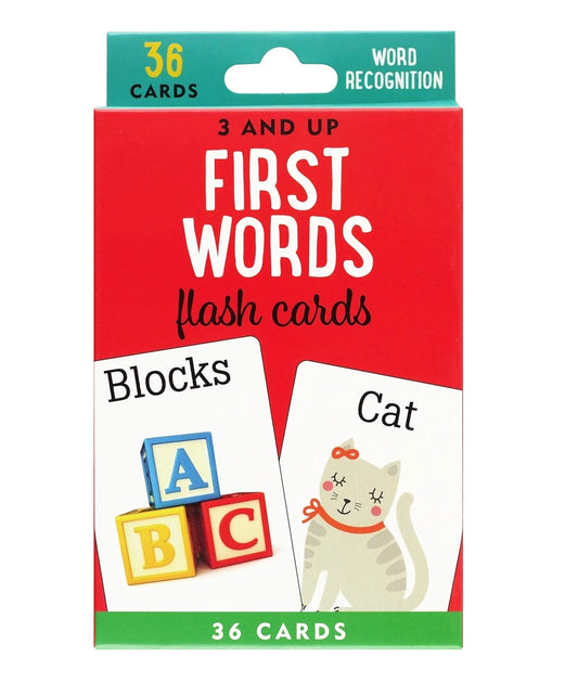 First Words Flash Cards