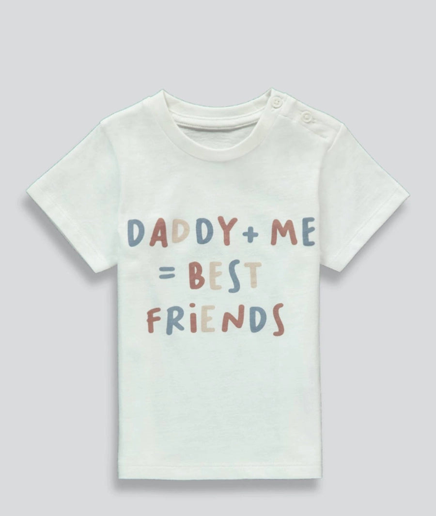 Daddy + Me cotton T-Shirt