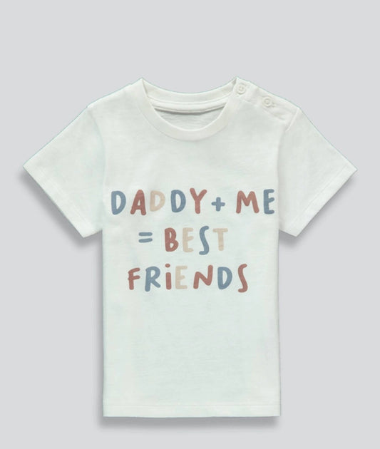Daddy + Me cotton T-Shirt