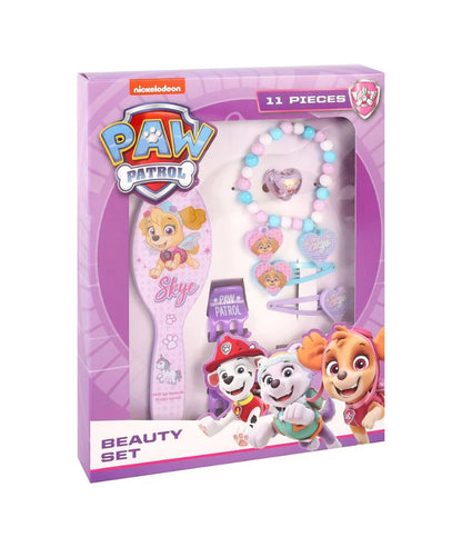11pc Paw Patrol Skye Beauty Set Girls Jewellery & Hair Accessories Kit
