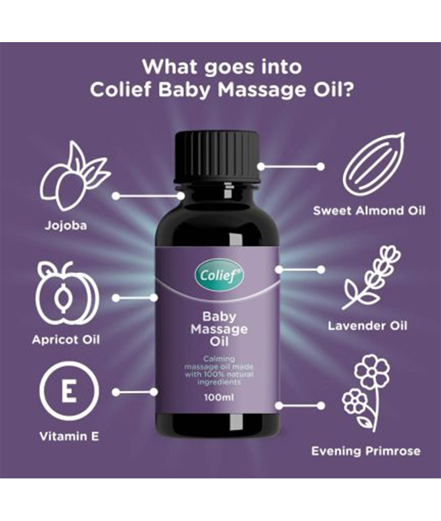 Colief Baby Massage Oil 100 ml – Image 2